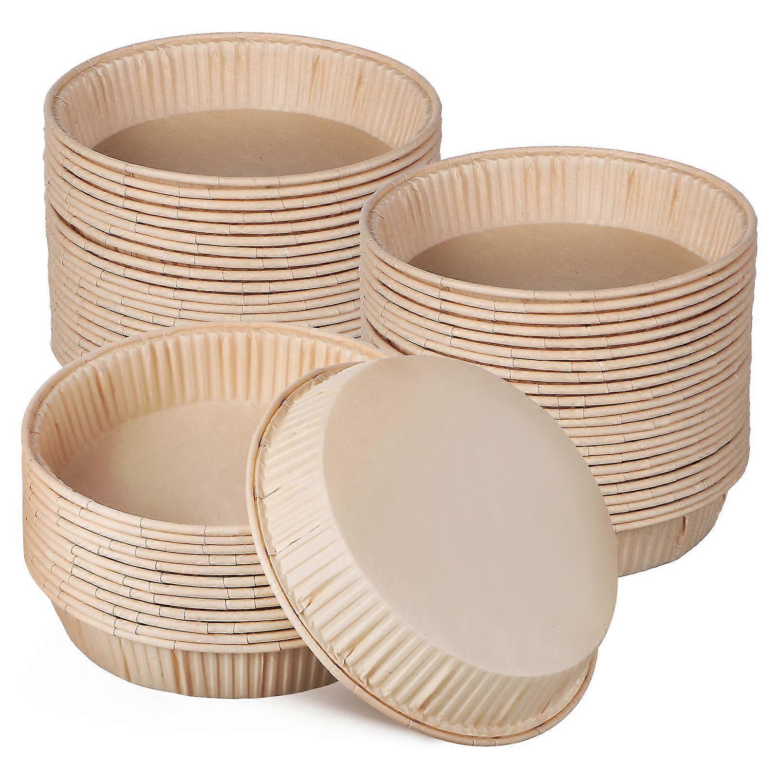 Mini Tart Pans for Baking Round Mini Baking Pans Oven Safe 200Pcs