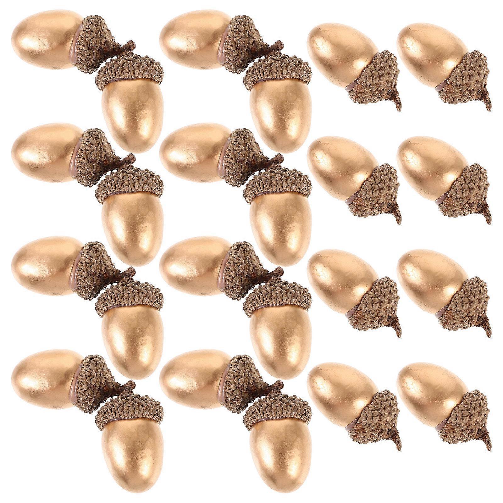 Acorns for Decor with 200Pcs Mini Craft Ornaments