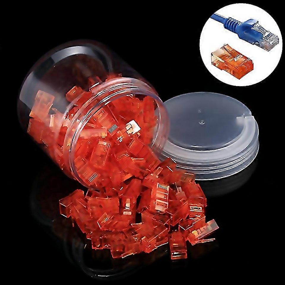 For 100 Pcs Anpwoo Amp01 Rj45 Connector Modular