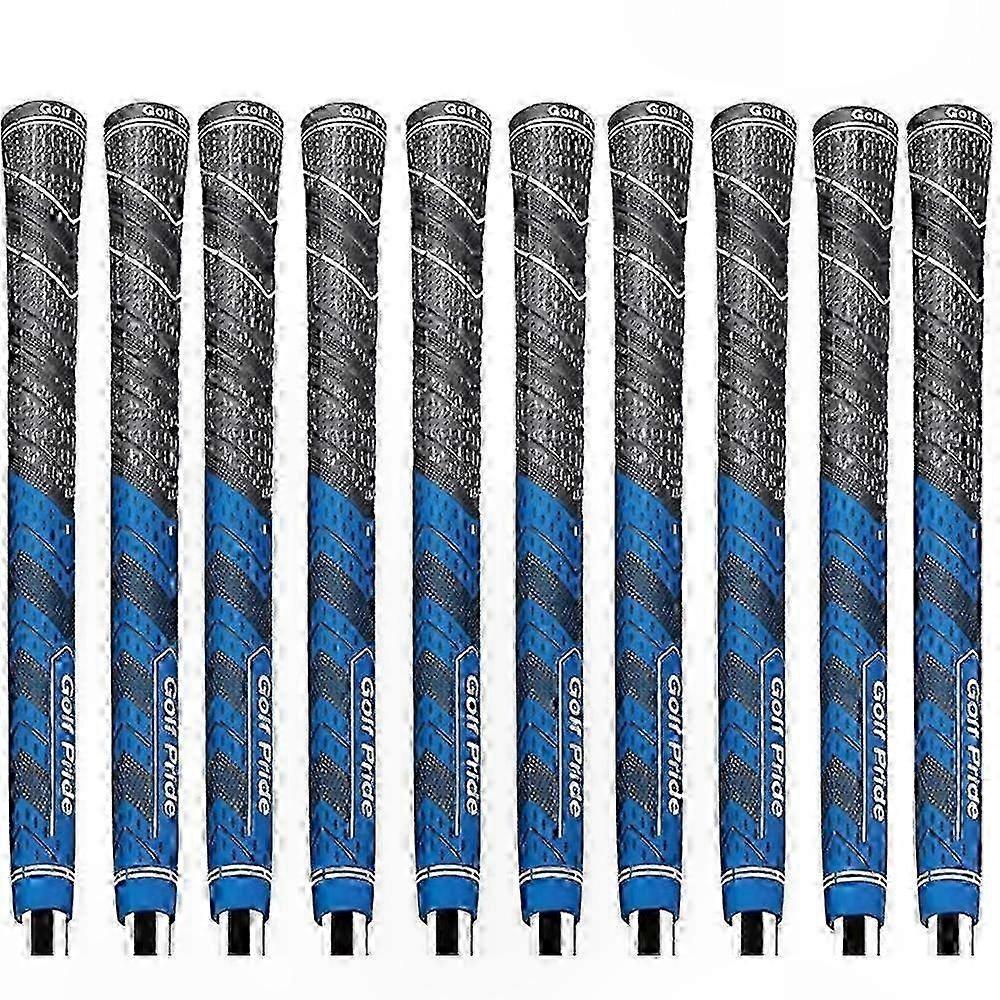 10-Pack Standard Size Golf Grips for Enhanced Comfort and Control