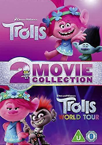 Trolls And Trolls World Tour Double Pack [DVD]