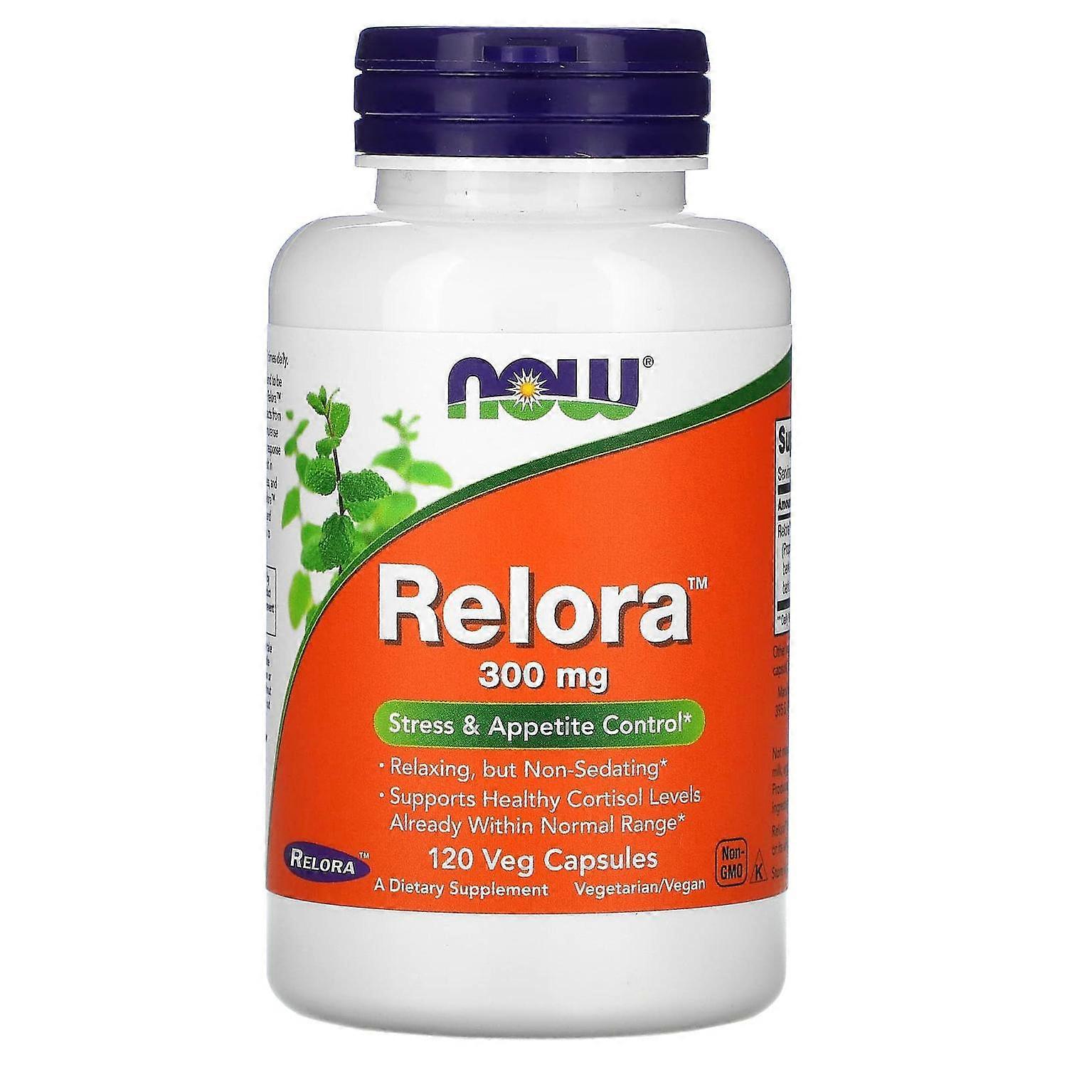 NOW Foods, Relora®, 300 mg, 120 Veg Capsules