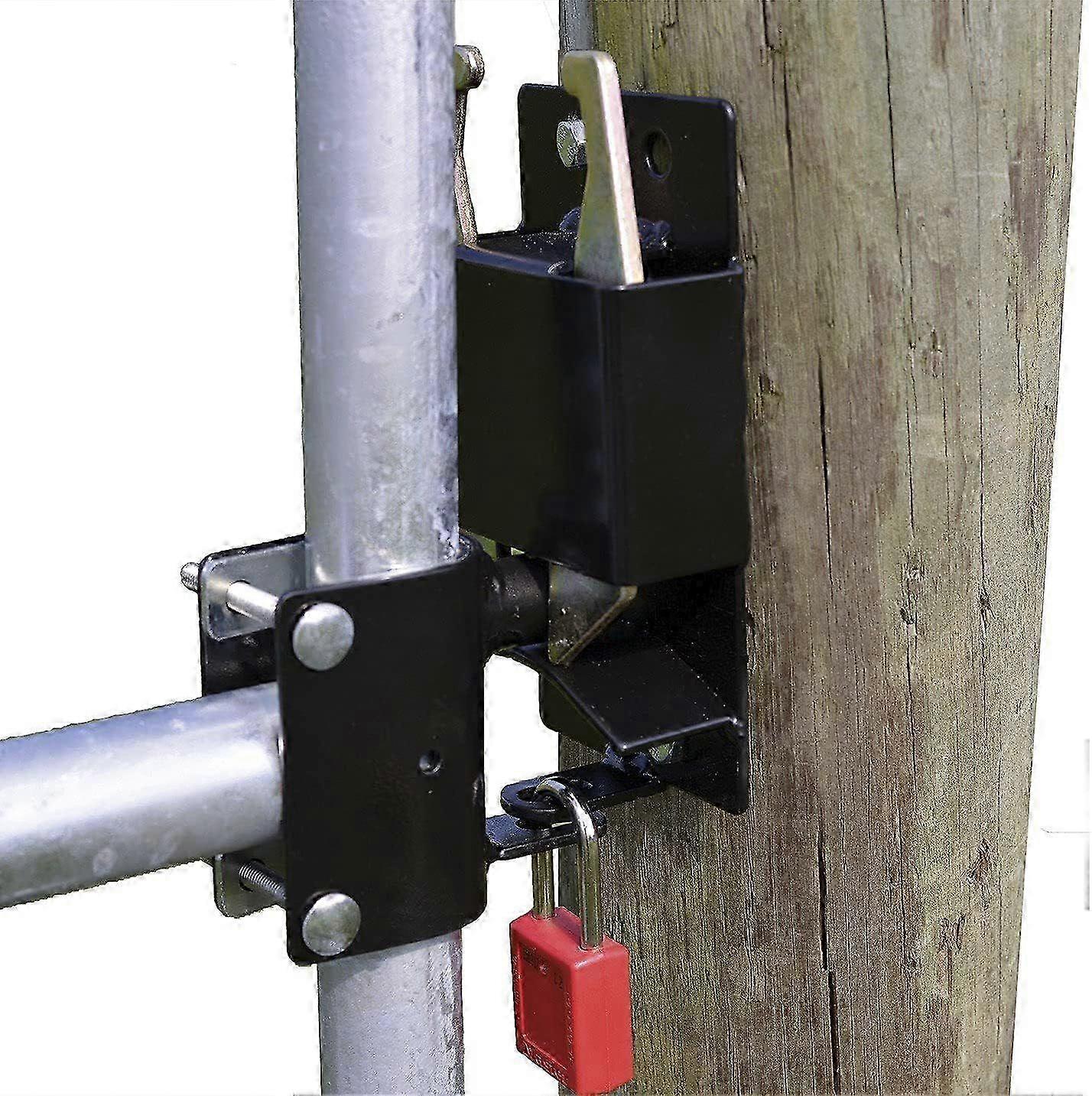 Two-way Lockable Livestock Gate Latch For Farms, Pet Cages, Fences, Stables