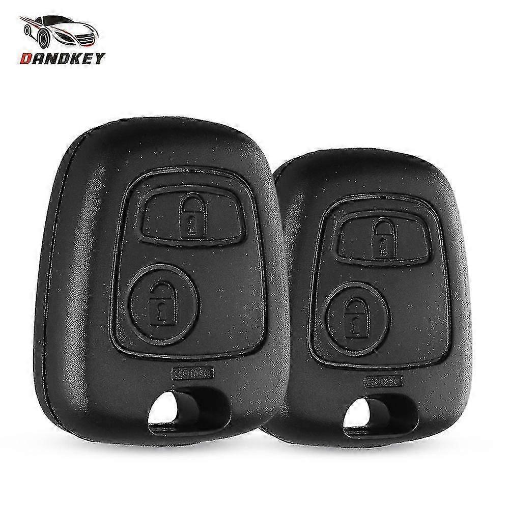 Replacement Shell For Toyota Aygo For Peugeot 107 207 307 For Citroen C1 C4 Key Auto Remote Car Key Case Without Blade