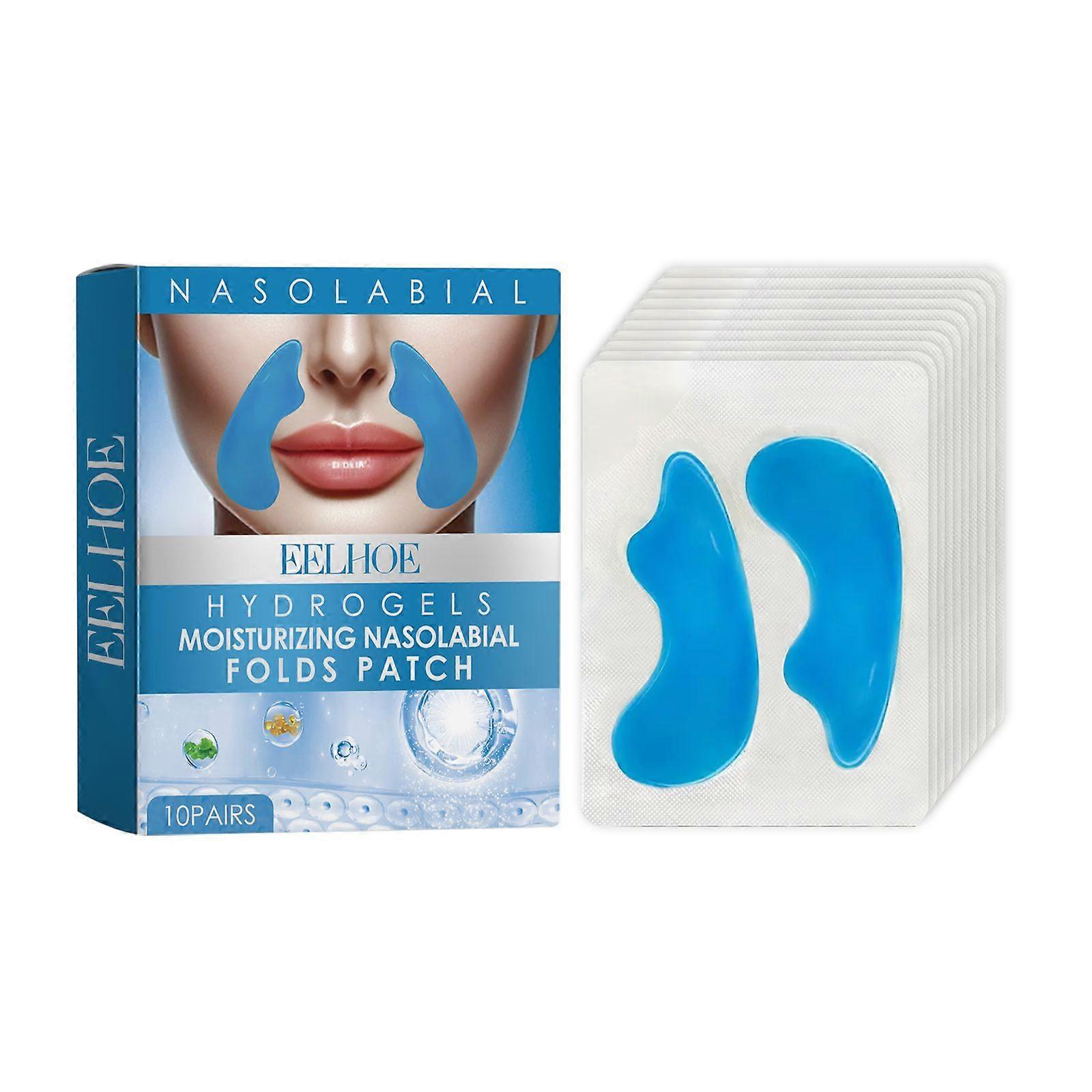 Moisturizing Nasolabial Folds Patch, Lightening Decree Line Lift Firming Facial Skin Hydrates And Moisturizes