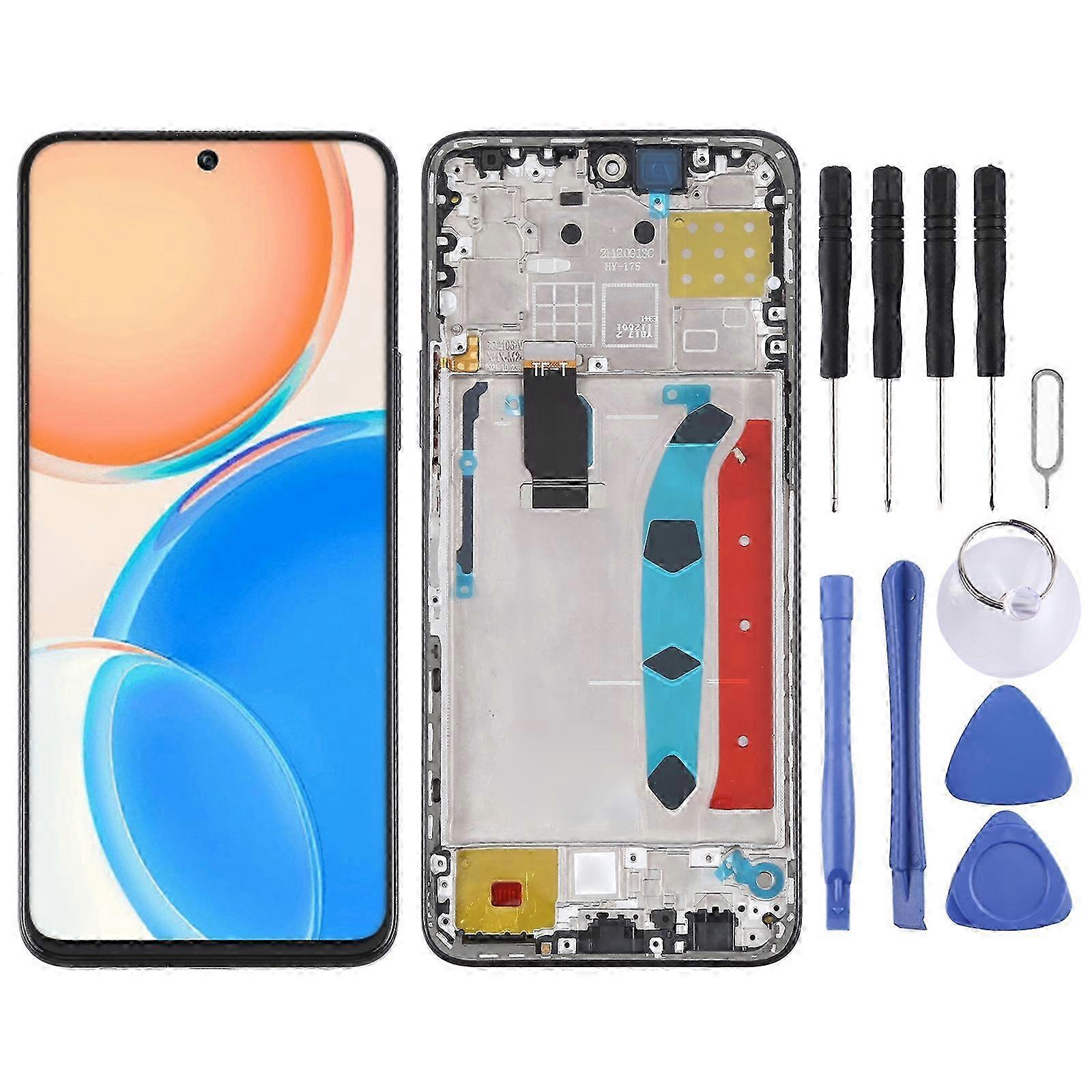 COMPATIBLE LCD Screen for Honor X8 Digitizer Full Assembly with Frame 26s