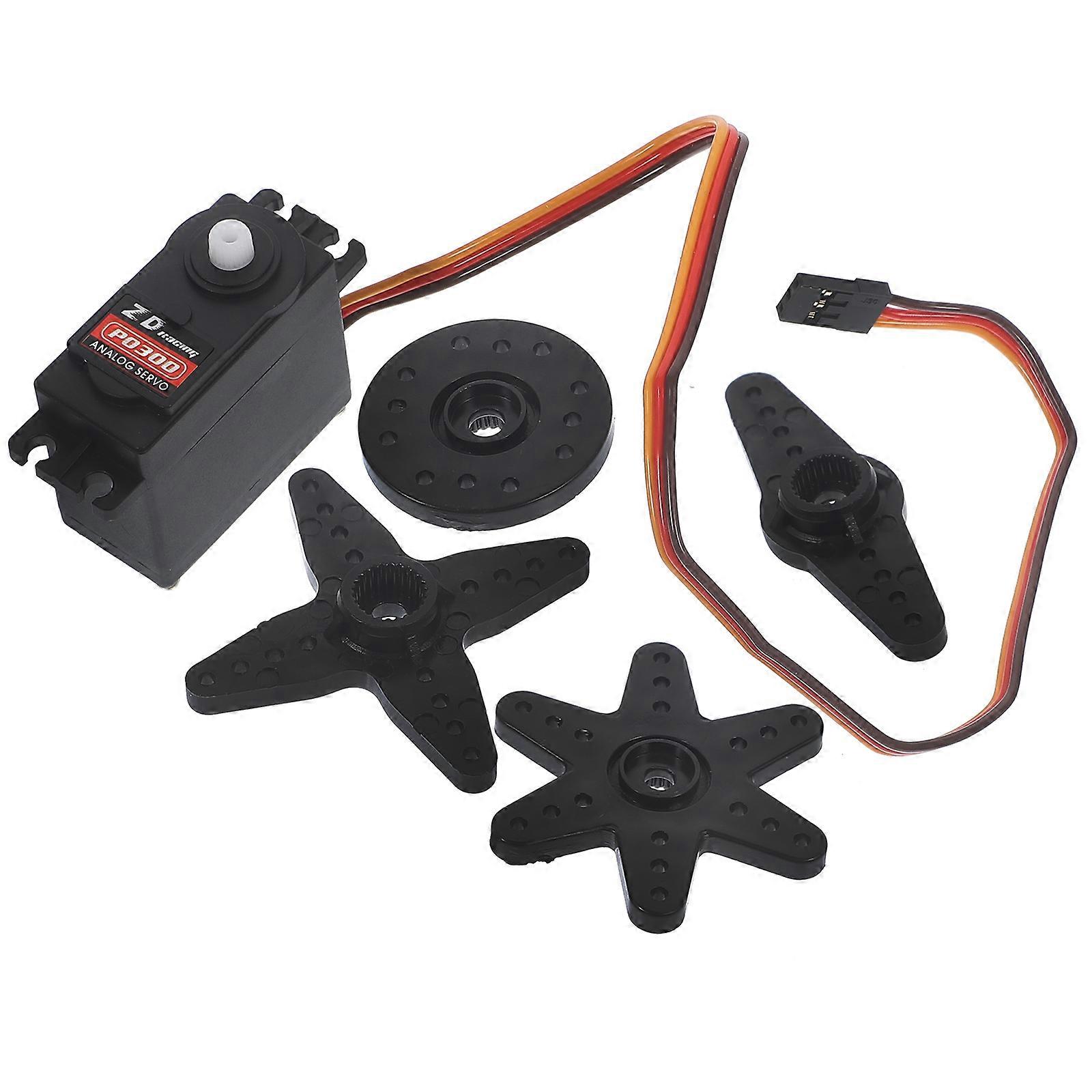 Car Steering Gear 3kg Torque Simulated Rubber Teeth Replacement for Rc