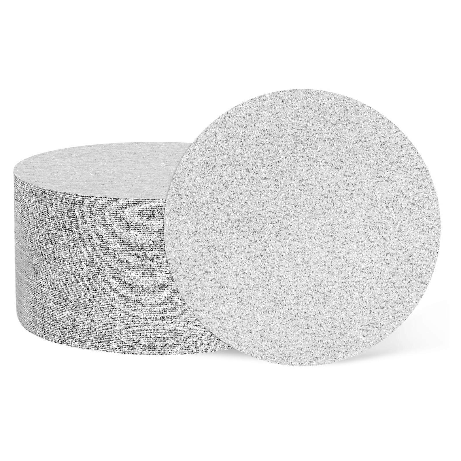 Sanding Disc 100 Pcs 6 In 150 Grit Hook And Loop For Random Orbital Sander Pads Woodworking Automotive Metal Polishing