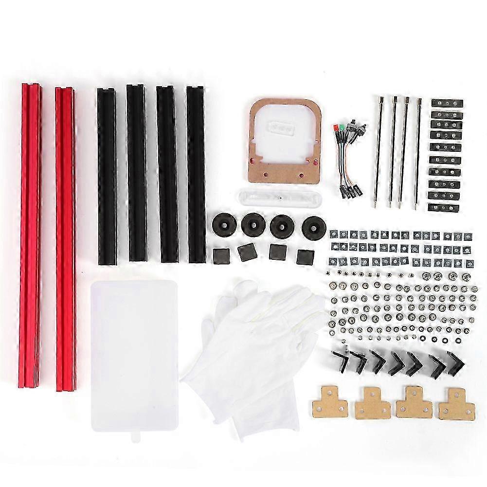 25-26 DIY Mini Open Aluminum Alloy Frame M-ATX Motherboard PC Computer Case