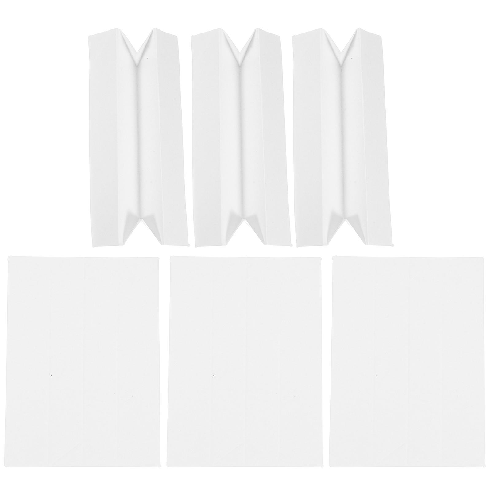 Diamond Color Grading Card Foldable Jewelry Identification Tool for Accurate Color Comparison 12Pcs