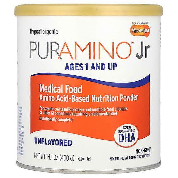 Enfamil, PurAminoÃÂÃÂ¢ÃÂÃÂÃÂÃÂ¢ Jr, Medical Food, Amino Acid-Based Nutrition Powder, Ages 1+, Unflavored, 14.1 oz (400 g)