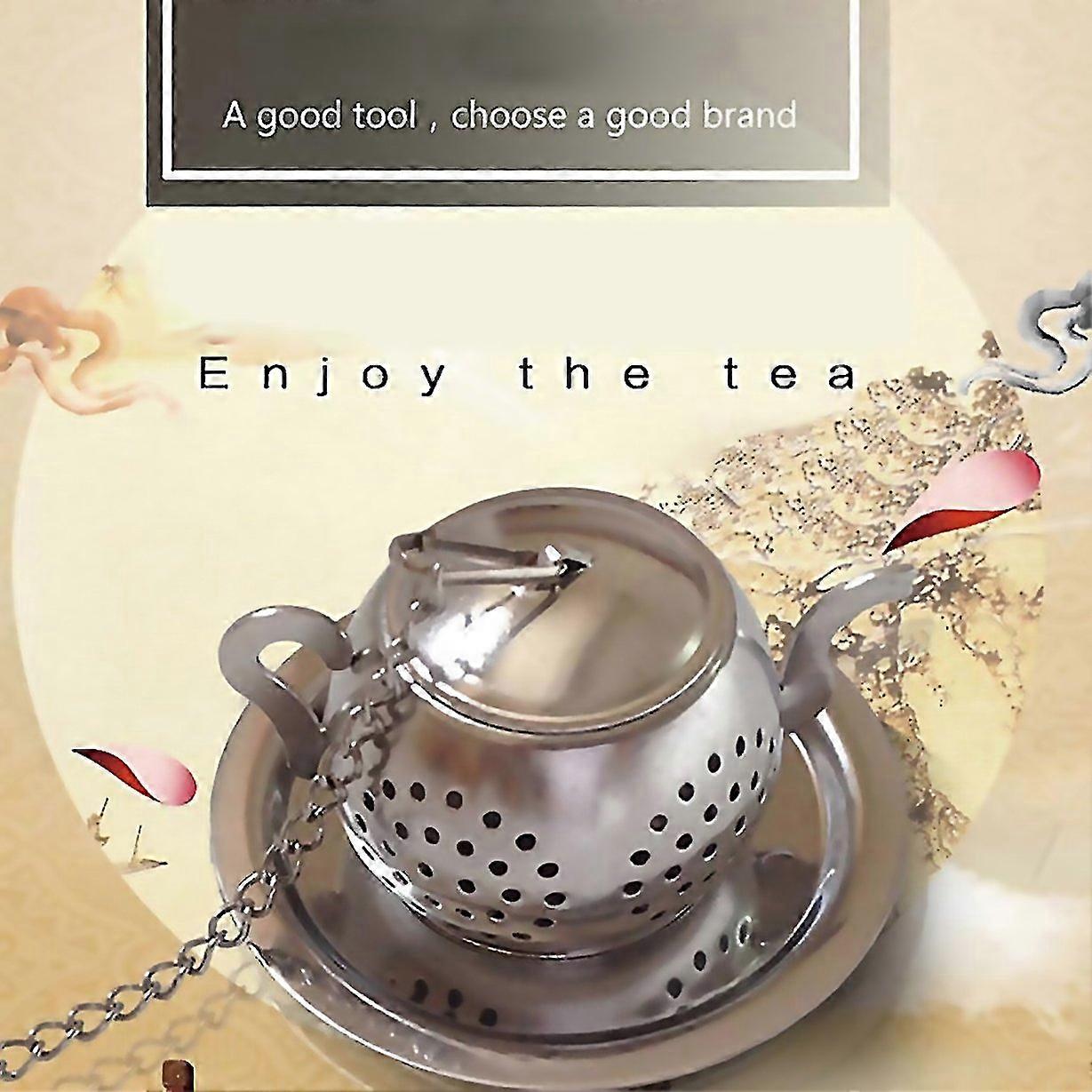 For Stainless Steel Loose Tea Infuser Leaf Strainer Filter Diffuser Herbal Spice