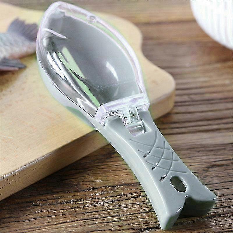 25-26 Creative Fish Cleaning Tools Cooking Tools Plastic Scraping Scales Device Kitchen Accessories