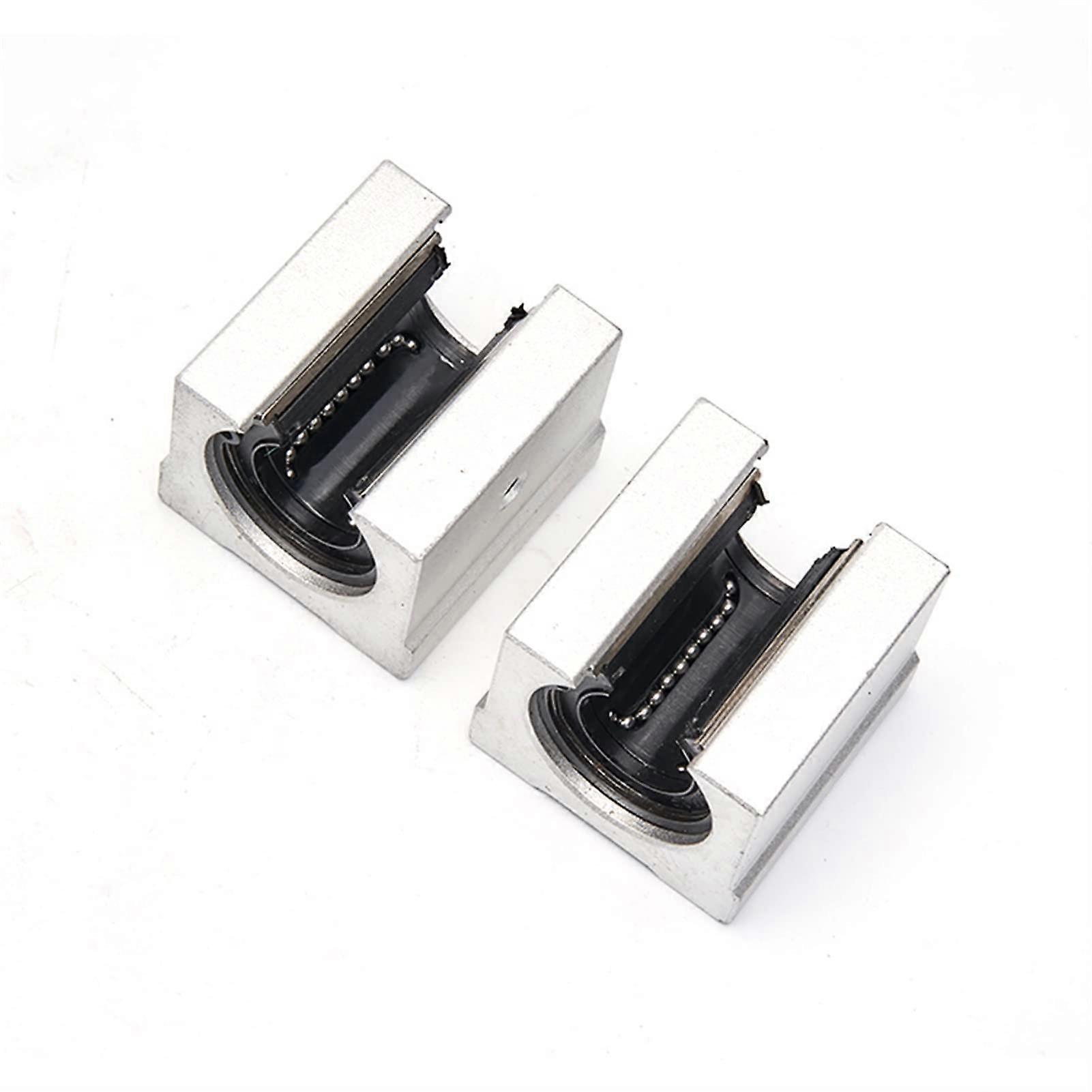 Open Linear Bearing Block for 12mm Linear Guide, 4 Pieces Set