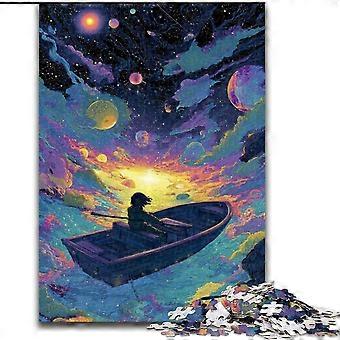 Jigsaw Puzzles for Adults Teens Dream Ship Puzzles,Stress Reliever Difficult Challenge Secret Santa Gifts - PT 3222