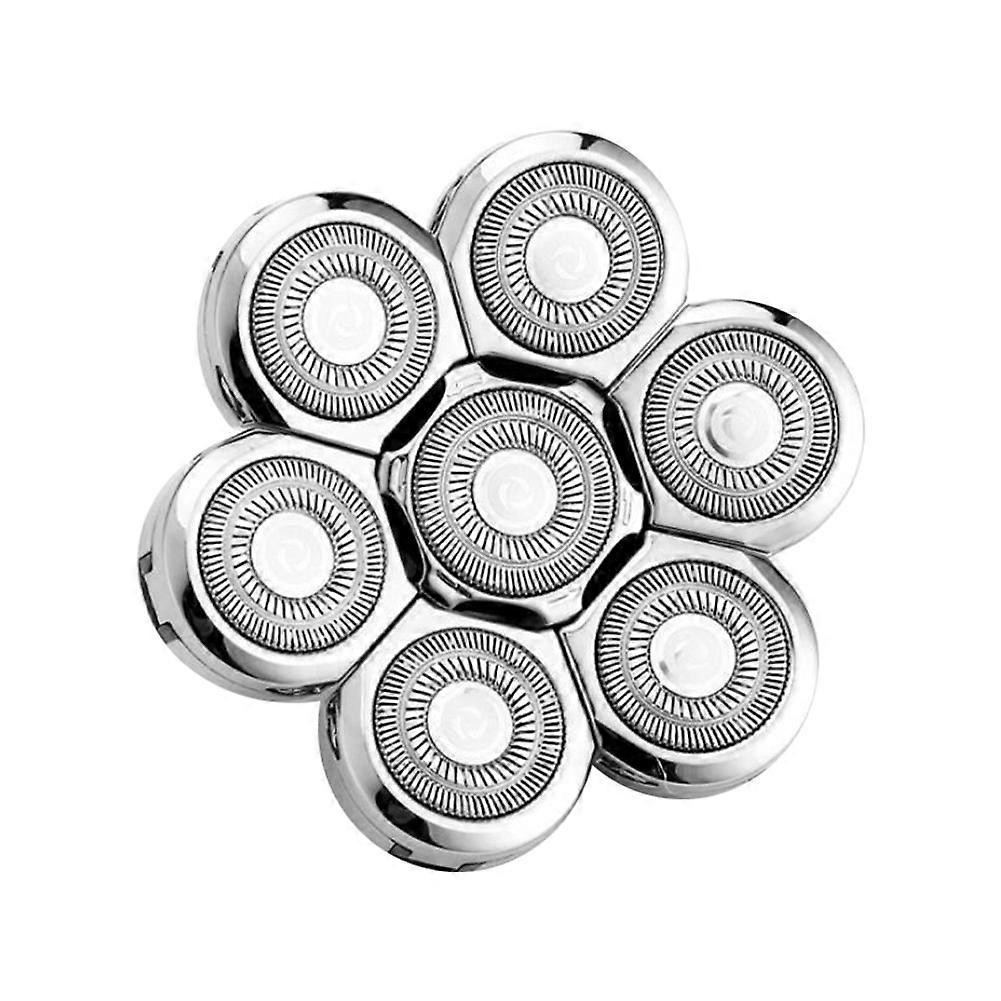 7D Electric Shaver Replacement Head Floating Beard Shaver Blade Head