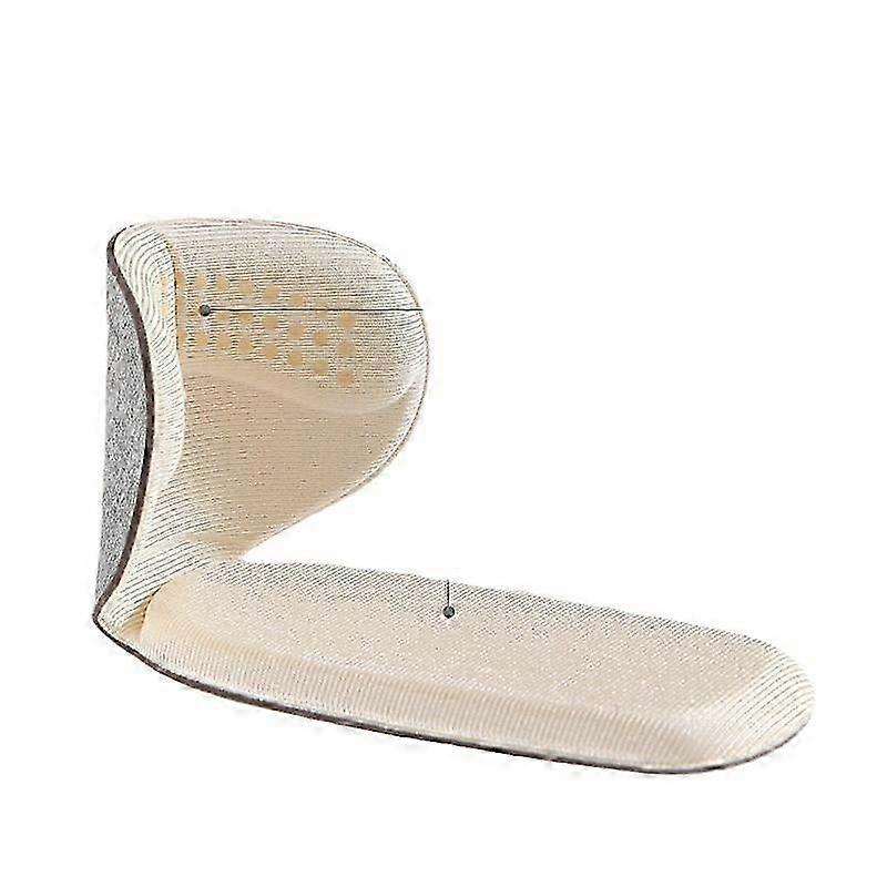 4-pack Heel Inserts - Shoe Inserts - Soft Effective Black skin color 14.5*8.5cm