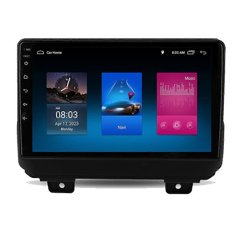 RoverOne Car Stereo Radio Bluetooth CarPlay Android Auto GPS Sat Nav Touch Screen for Jeep Wrangler 4 JL 2018 - 2019