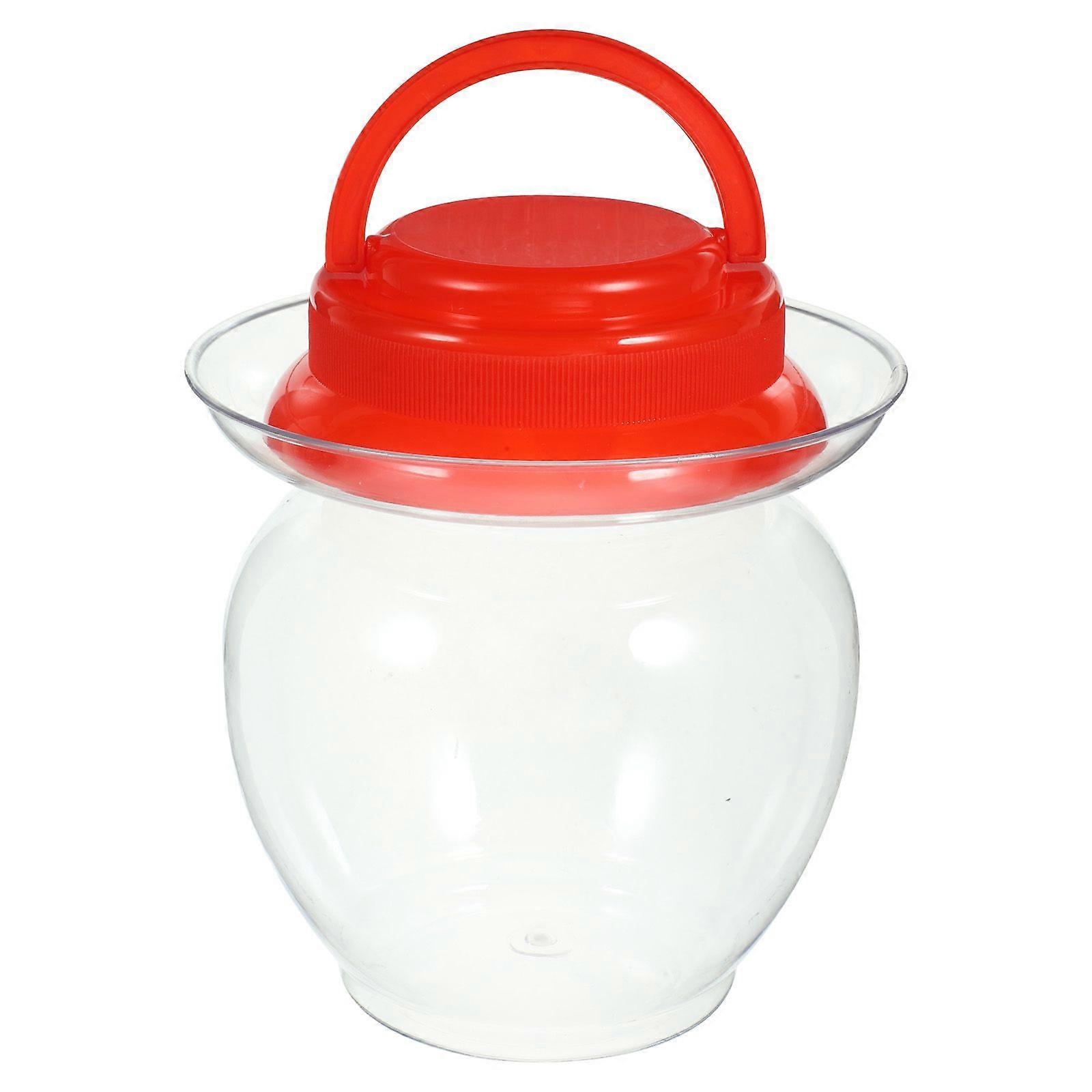 Griff Gärglas Sauerkraut Fermentierte Bohnenquark Glas Gurkenbehälter