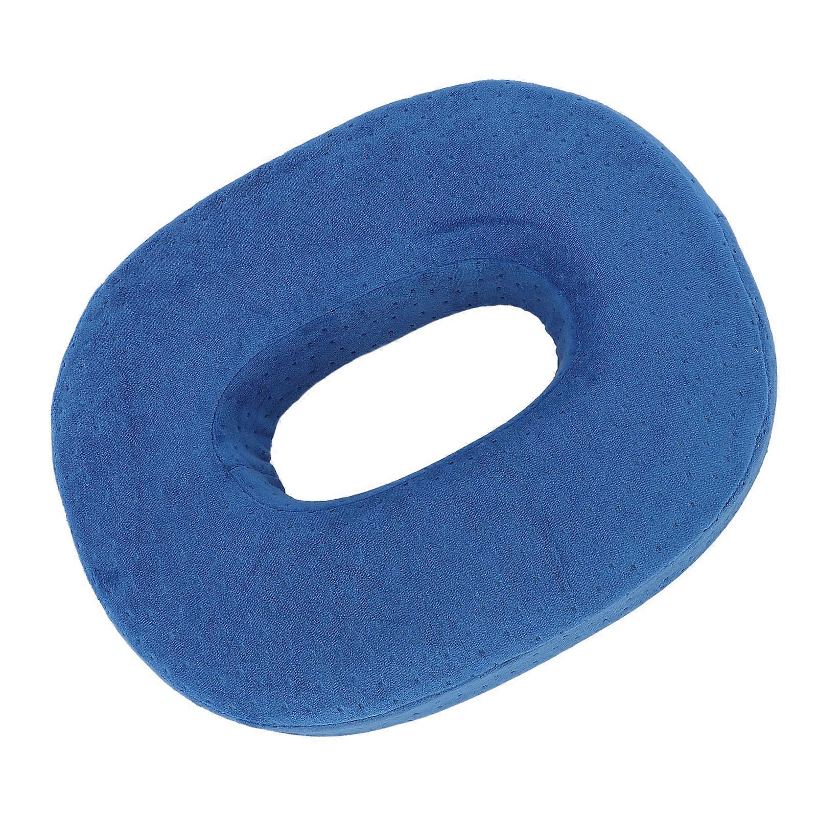 Donut Seat Cushion with Breathable Holes Memory Foam Fast Rebound Chair Pillow for Office Car Chairs 