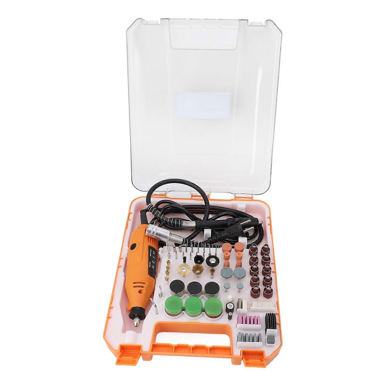 Rotary Tool Kit with 93pcs Accessories 30000RPM Multiuse Tool Portable 200W Mini Power Rotary Tools for Sanding Polishing Drilling 