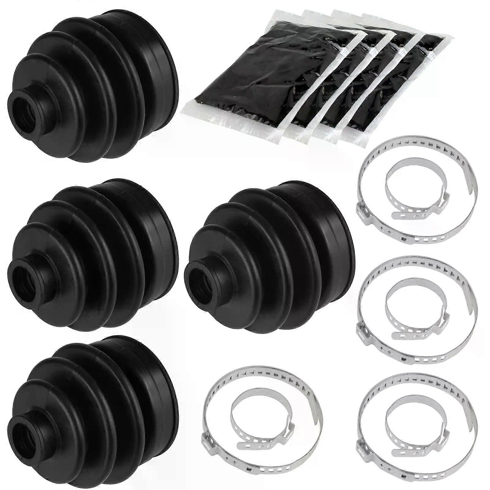 2 Front Right Left Axle CV Boot Kit for Yamaha Rhino 660 YXR660F 4X4 2005-2007 NO.74862