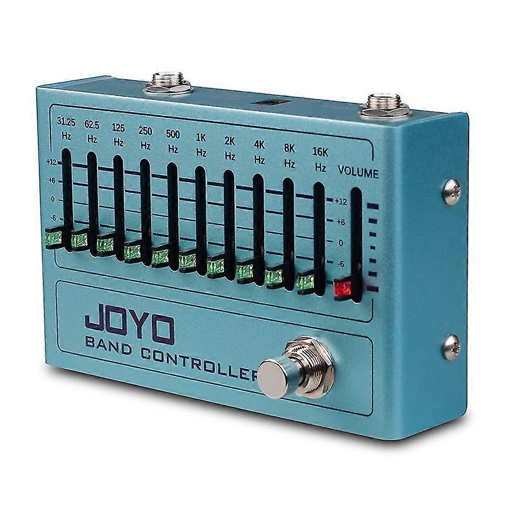 Joyo R-12 Band Controller Equalizer Pedal Guitarra Pedalboard Eq Pedal For Electric Guitar Bass 31.25hz To16khz True Bypass