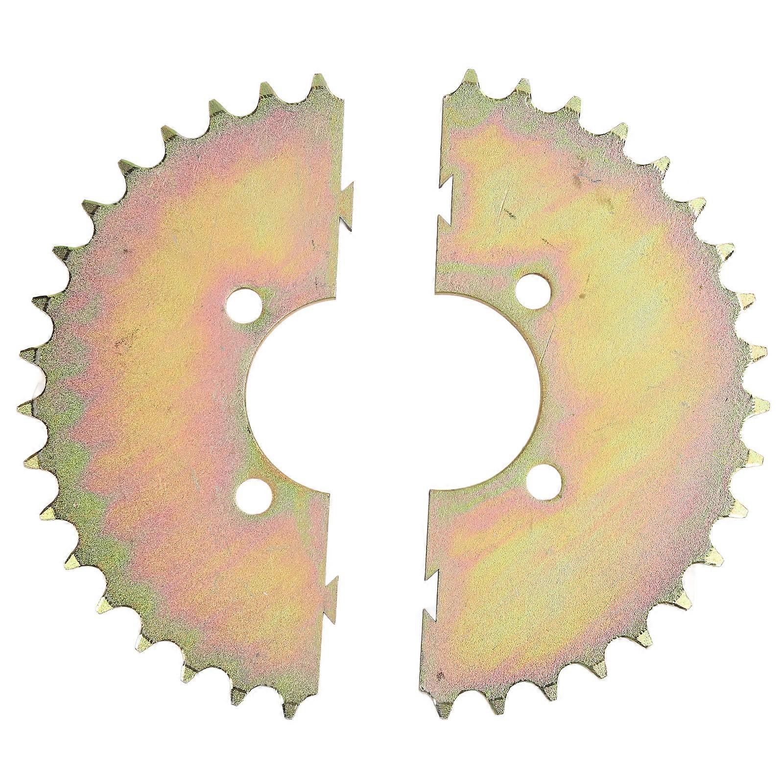 530 58mm 37T jaettavat rattaat mönkijä Go Kartingiin 530 ketjun muokkausosat teräsketjupyörä 4 reikää 37T ketjupyörä