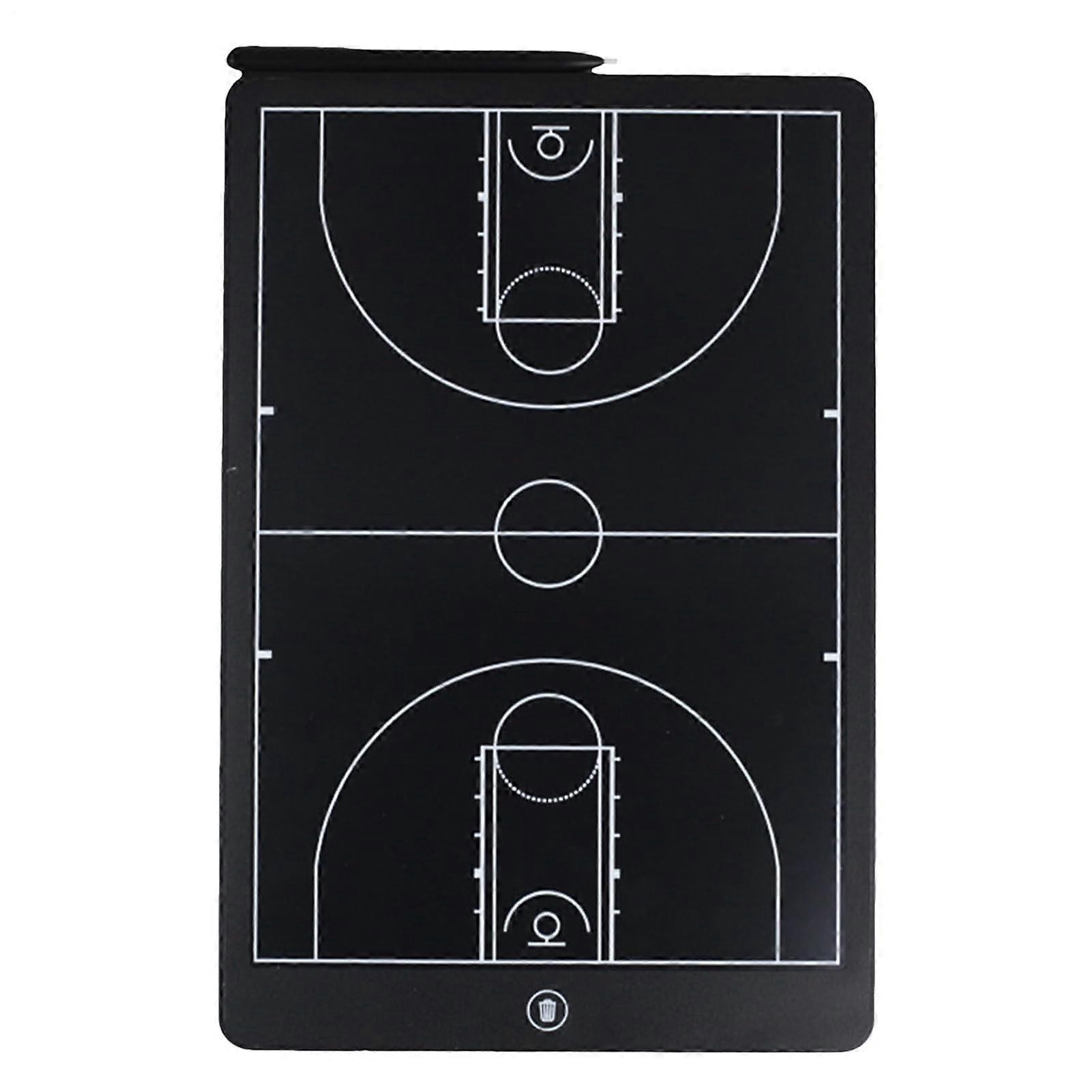 Basketball Teaching Board 16Inch LCD Coaching Tool With Interactive Pen Boards For Training And Strategy Display