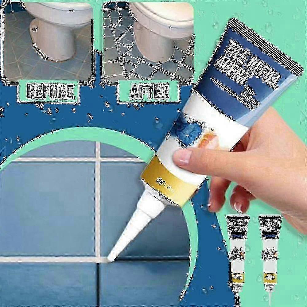 20/120ml Tile Grout Restoring Agent Tile Grout Squeeze Tube Ceramic Tile Grouting Repair