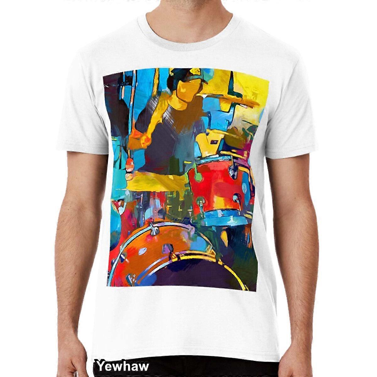 Drummer T-shirt Music Man