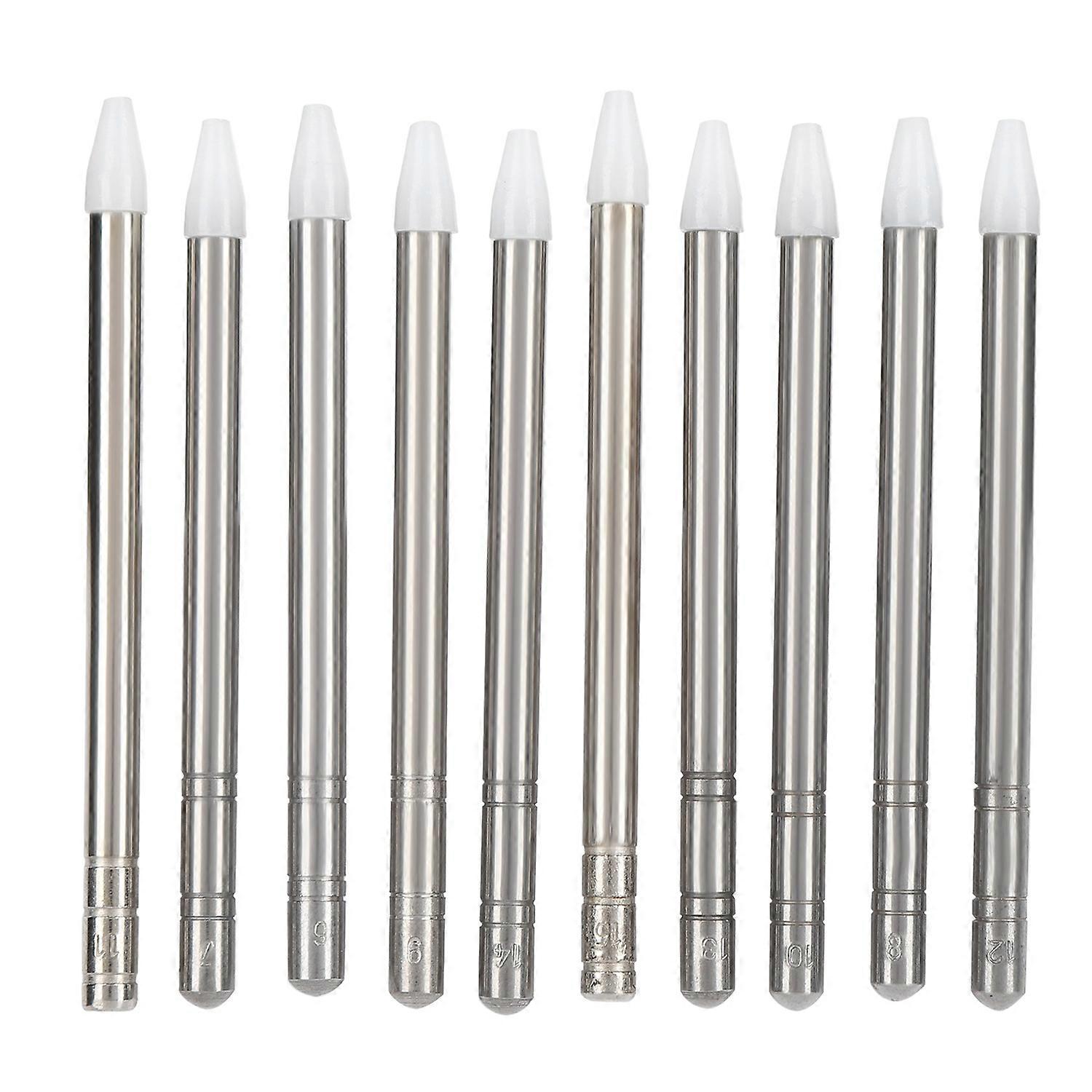 10pcs Professional Watch Hands Fitting Setting Presser Watch Repair Tool for Watchmakers