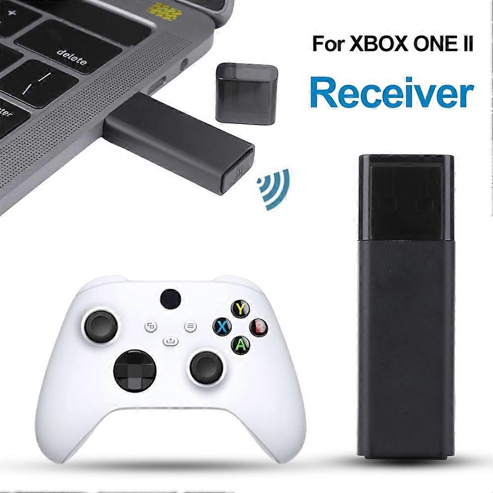 jixopn Wireless Adapter Works with PC WIN 10 USB Receiver for XBOX One Wireless