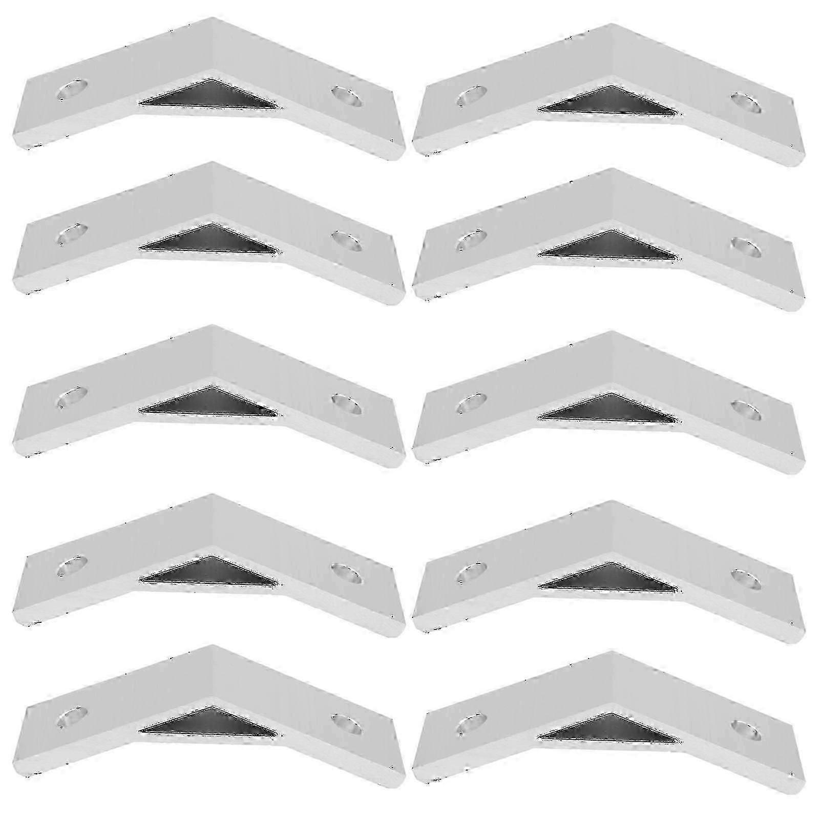 10pcs 135 Degrees Bracket Angle Aluminum Alloy Corner Braces Bracket Connector Bracket hwy SH