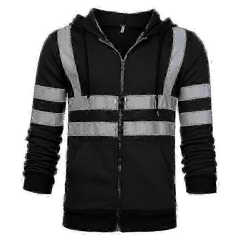 معطف عمل السلامة مع هوديي رجالي وزي قميص من النوع الثقيل