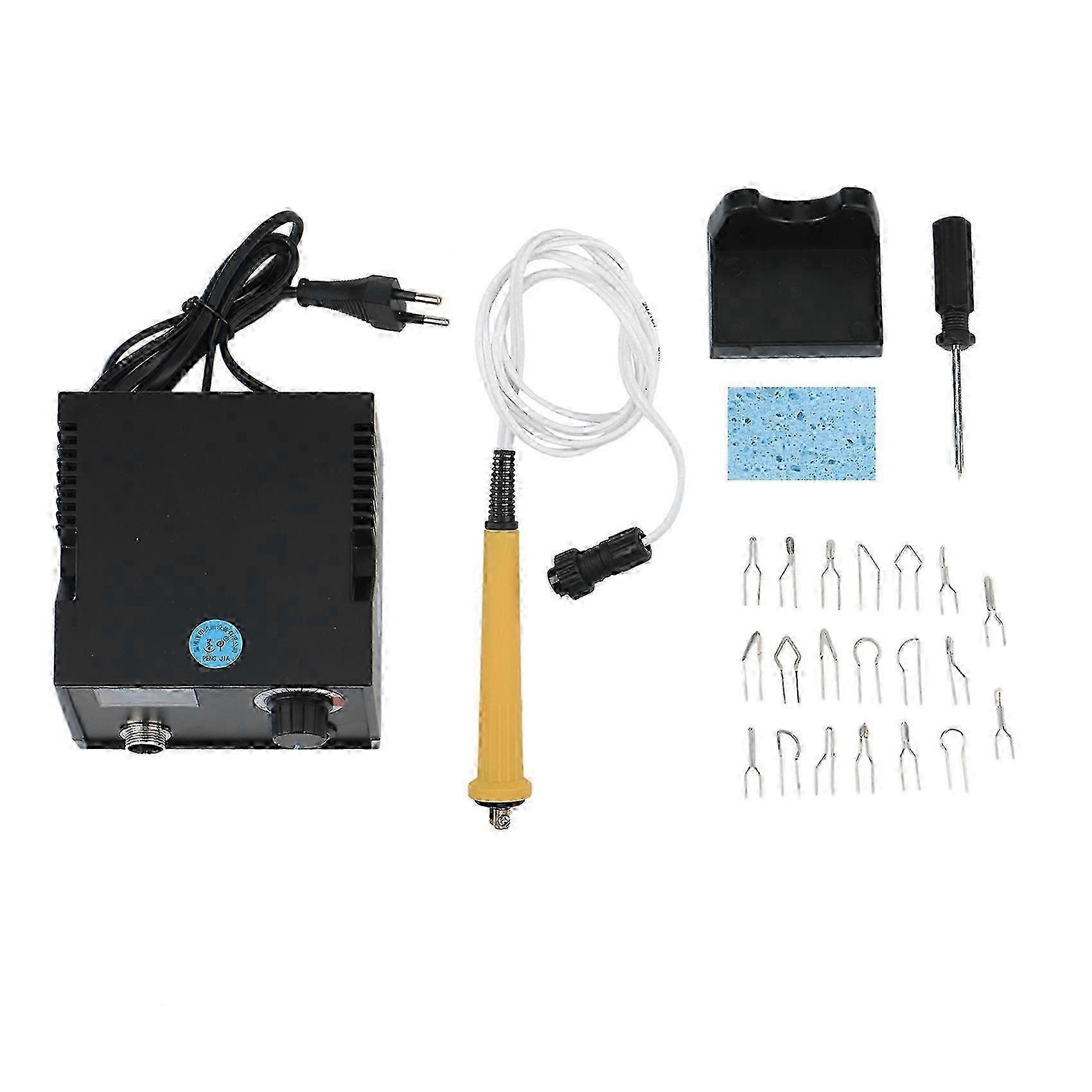 Wood Burner Pyrography Pen with Adjustable Wire Top for Craft Projects: Complete Tool Set for Gourd Artistry