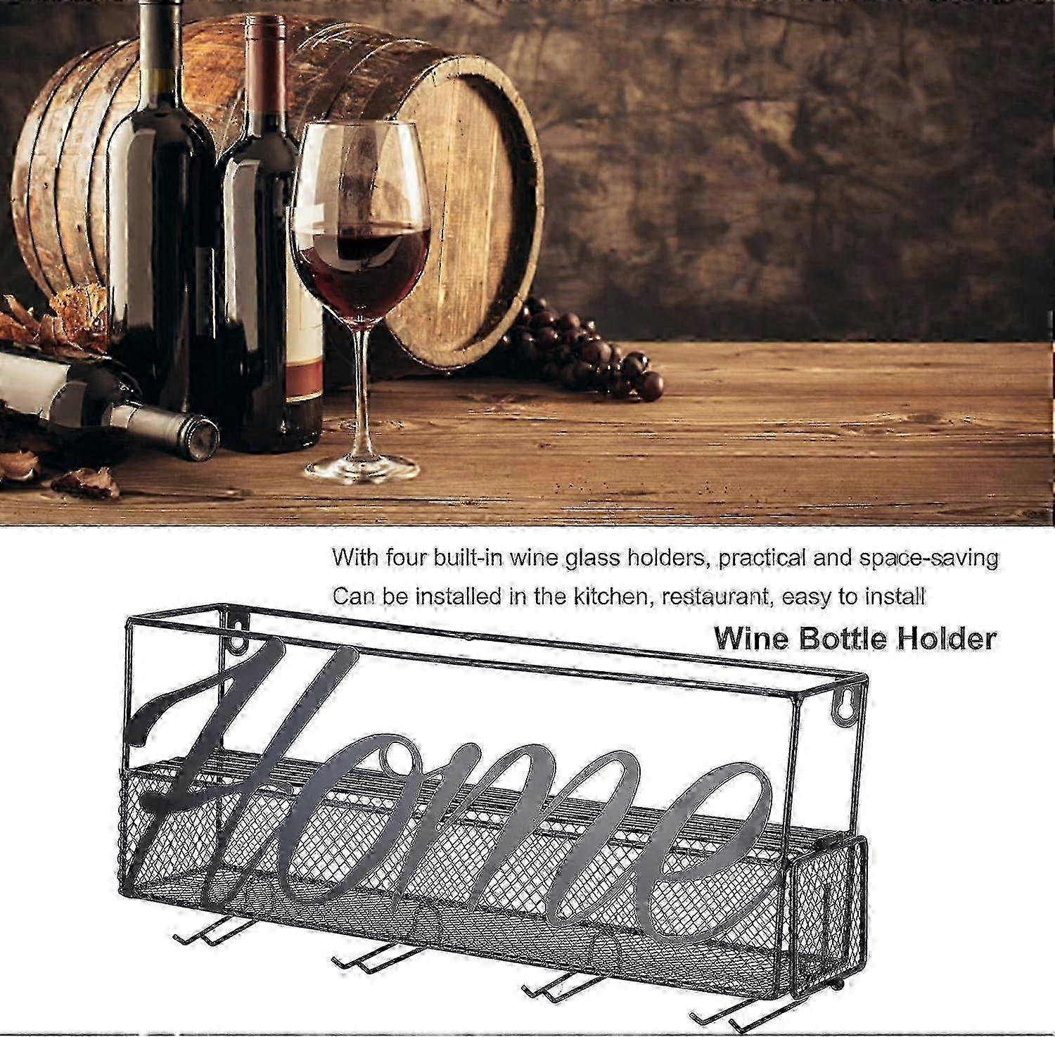 Wall Mounted Rack for Home Storage