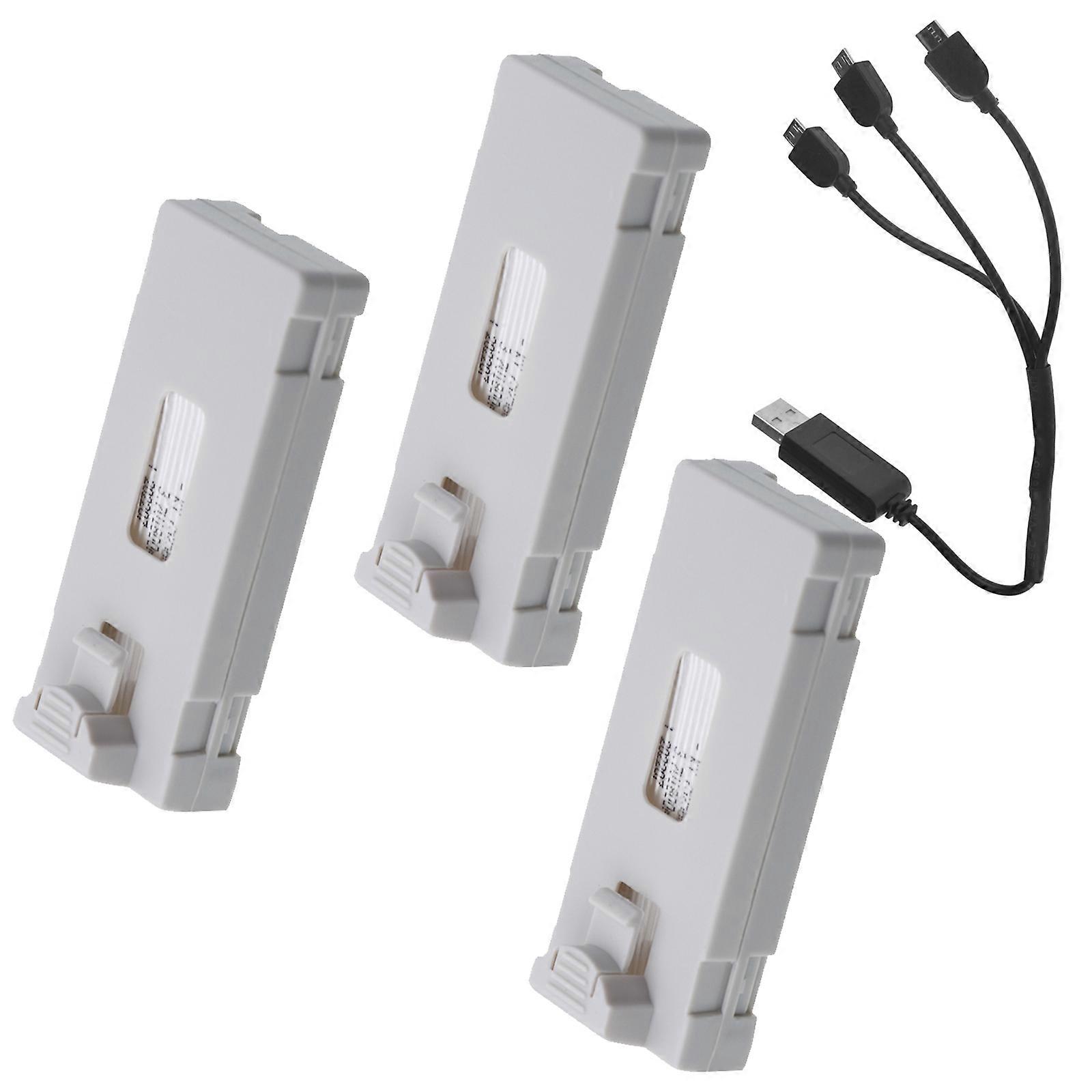 Light 1800mAh Aviation Battery Drones Lithium batteries For E88 E525 Drones MultiProtection Systems Secure Operation  White