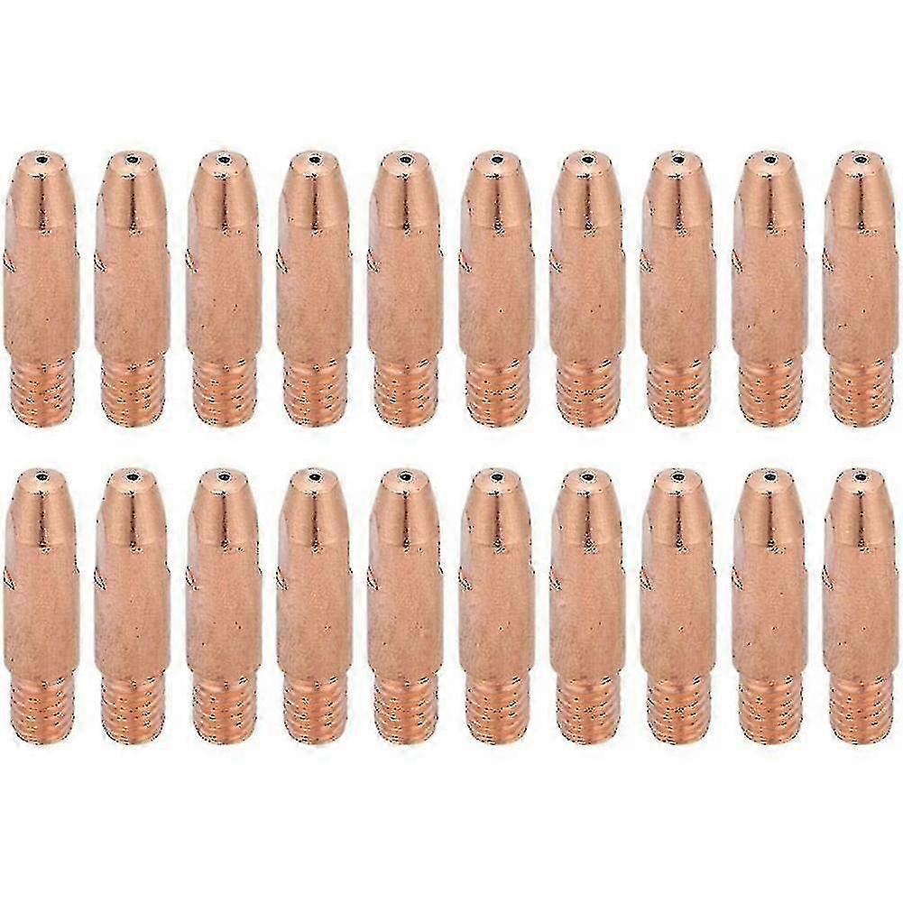 20Pcs 24KD Contact Tips MIG Torch Consumables MIG Welding Torch Welding Tip 0.8mm