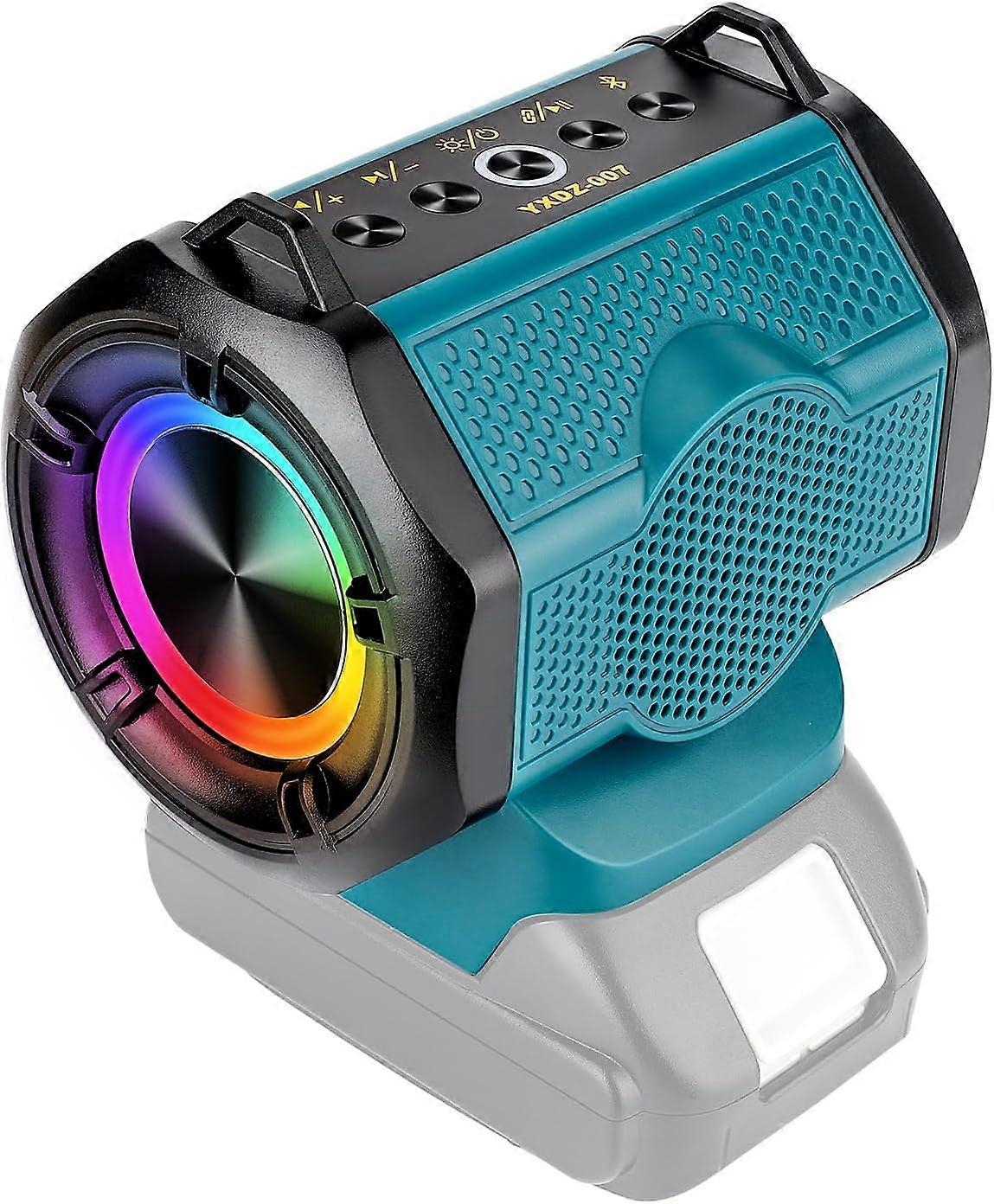 Taingwei Bluetooth Speaker for Makita 18v LXT Battery 30W Cordless Small Speaker for Jobsites Home and Party (Battery not Included)