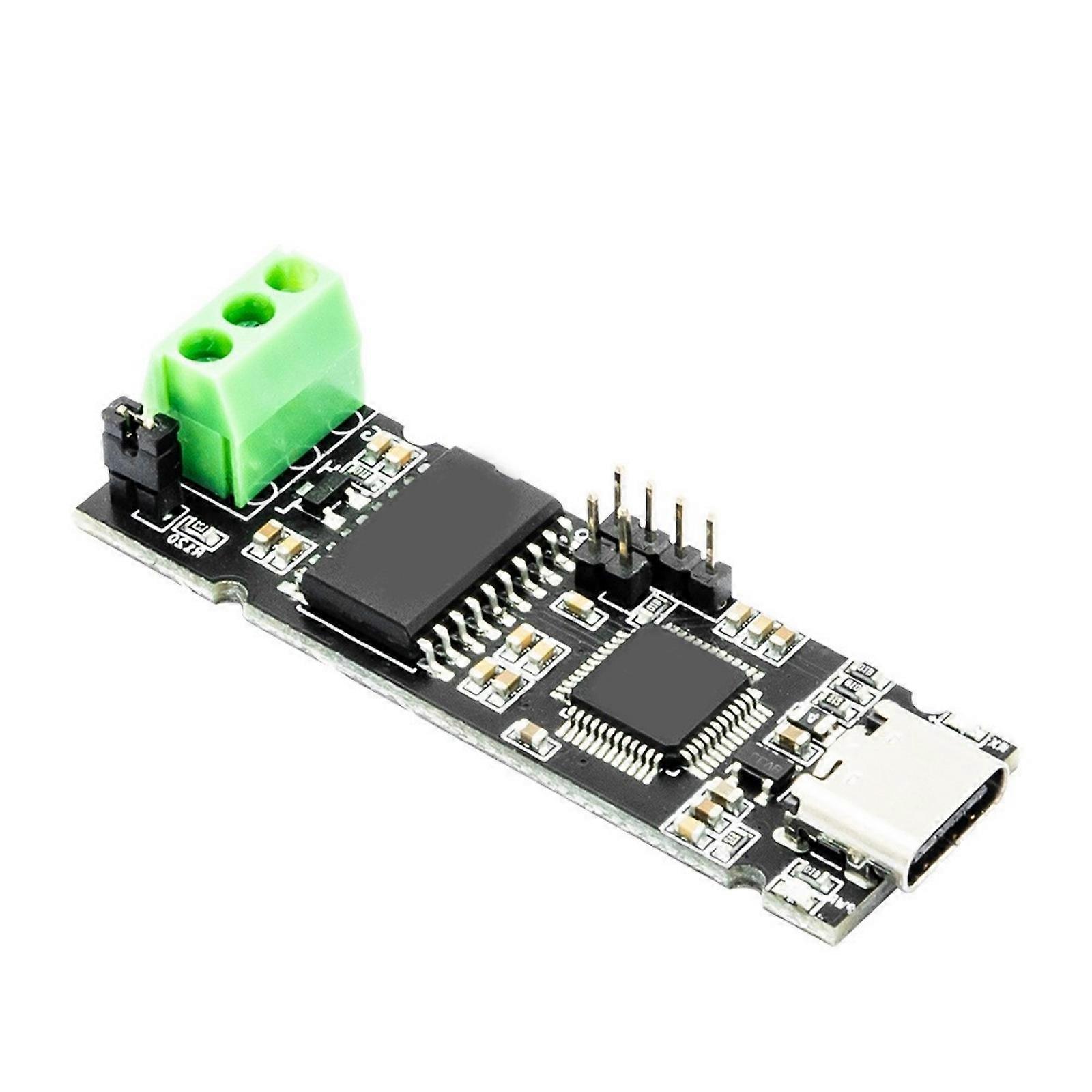 USB to CAN Module CAN Bus Analyser STM32F072C8T6 Processor Isolated for Development and Automotive Diagnostics Multicolor