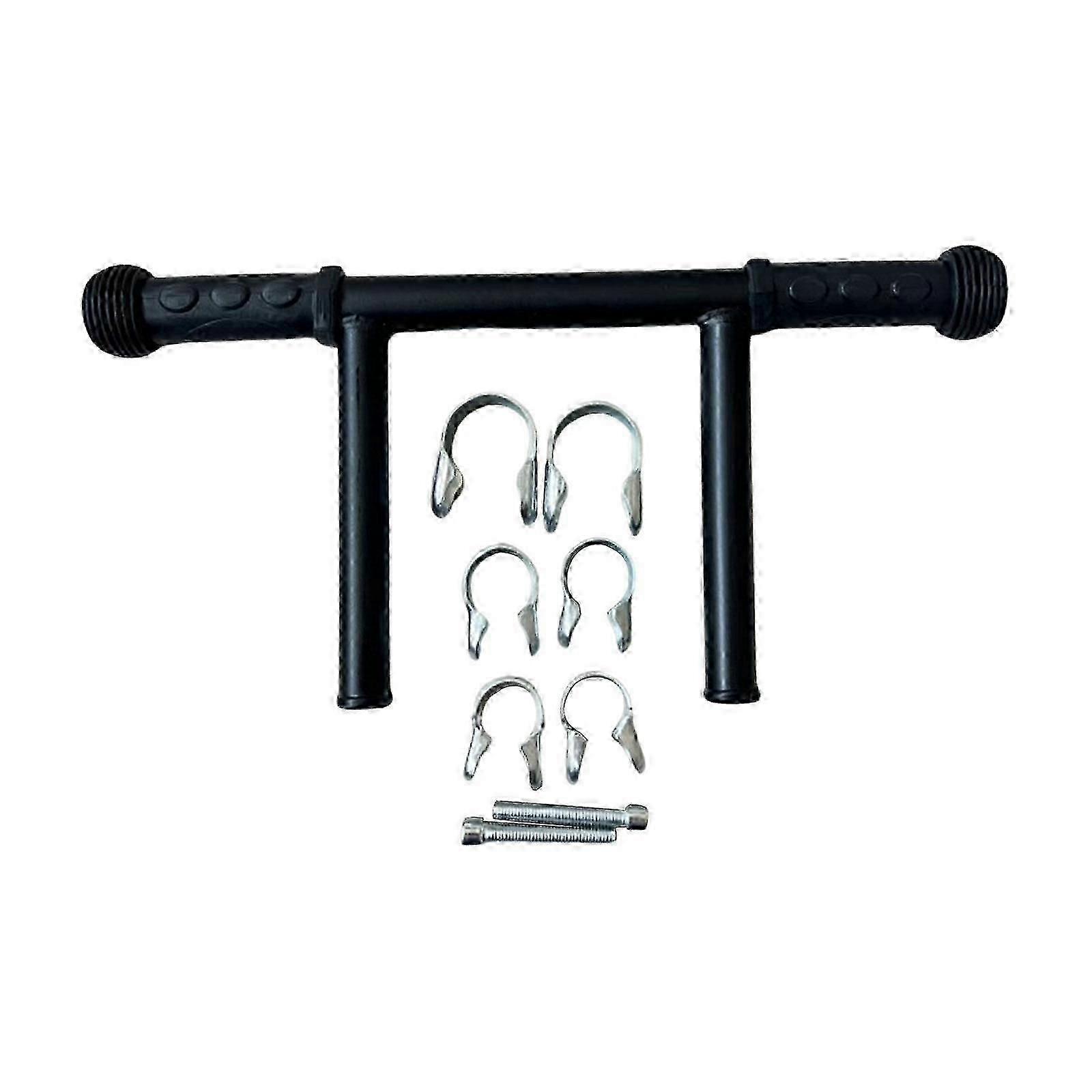 Stroller Handle Extender Stroller Extension Armrest Metal Detachable Stroller Handlebar Extender for Trolley Pram Accessories