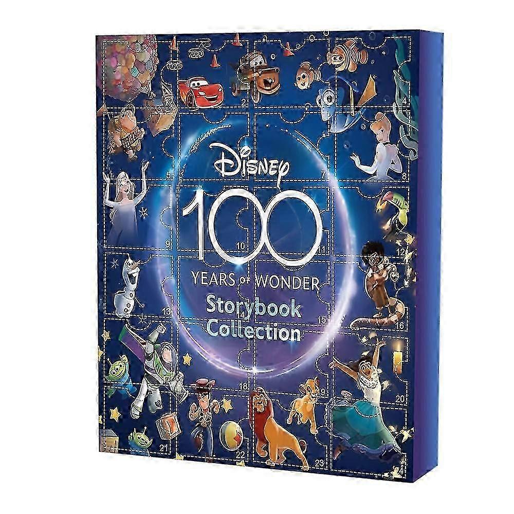 Χριστουγεννιάτικο Ημερολόγιο Advent, 24 τεμάχια παιχνίδια για κούκλες με φιγούρες κινουμένων σχεδίων, ημερολόγιο αντίστροφης μέτρησης 24 ημερών με τυφλό κουτί G p