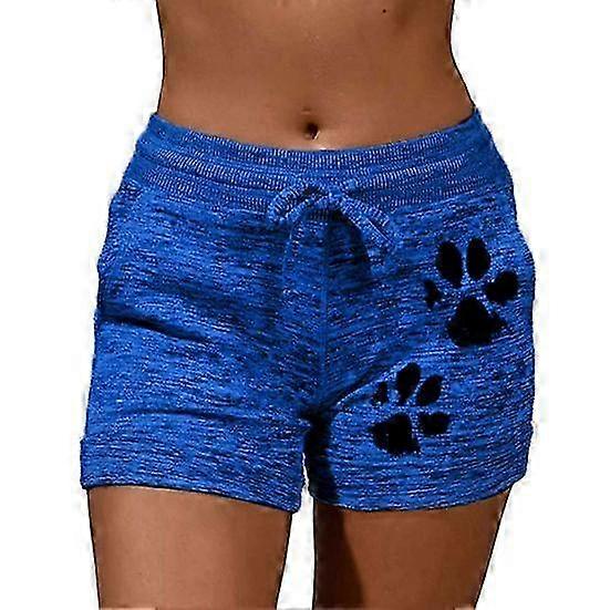 Quick-Dry High-Waist Shorts for Women, Elastic Gym Wear with Drawstring Design