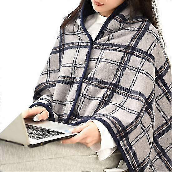Winter Fleece Blanket for Home, Super Soft Plaid Throw with Thermal Insulation Properties