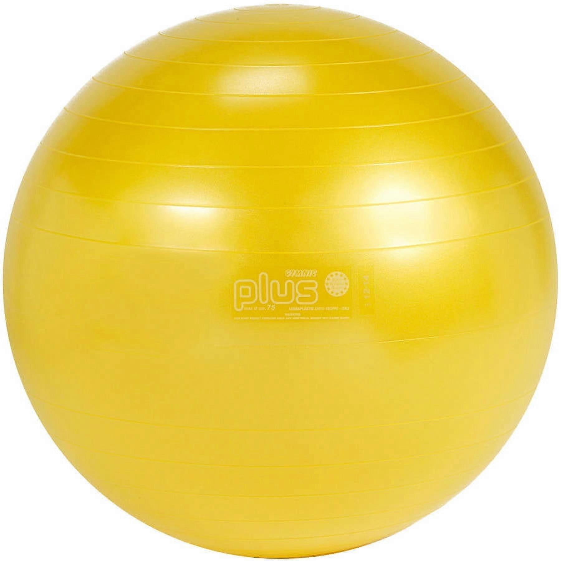 Gymnic Classic Plus Exercise Ball, 75cm - 30" Yellow