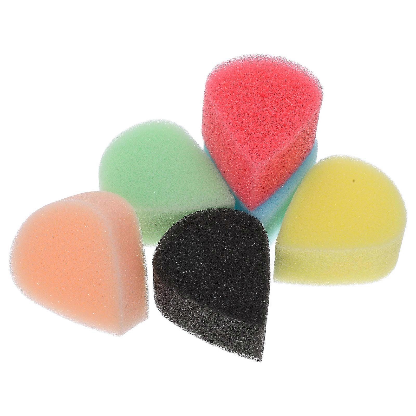 Face Paint Sponges for Makeup Application 4Pcs Tear Drop Shape Multi Color