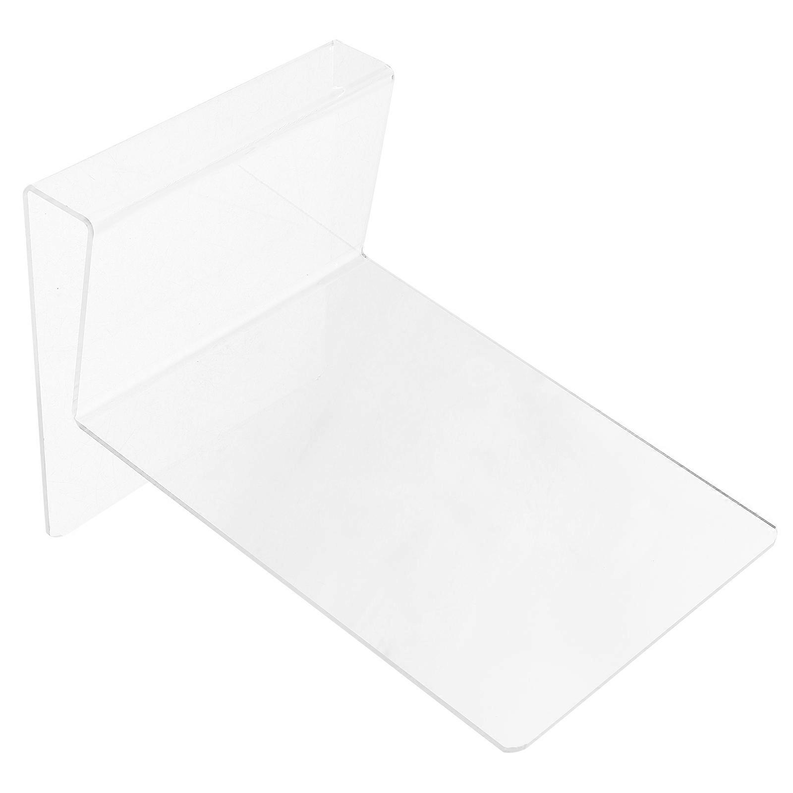 Transparent Book Display Stand Acrylic for Daily Use Desktop Rack