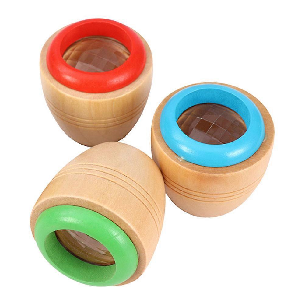 3pcs Kaleidoscope Educational Rotating Kaleidoscopes Assorted Colors Fun for Boys