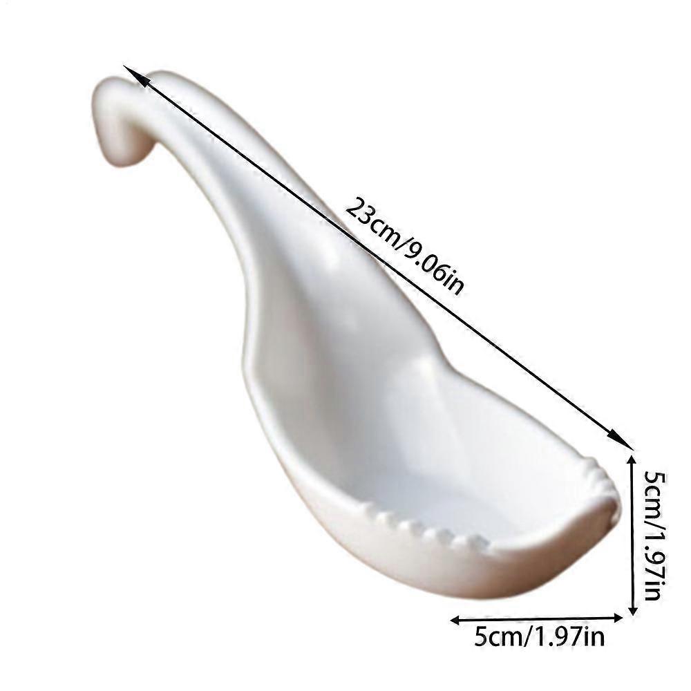 Ramen Terminator Spoon Noodle Soup Creative Spoons Safe And Harmless Soup Serving Spoons For Porridge Dumpling Soup Noodle